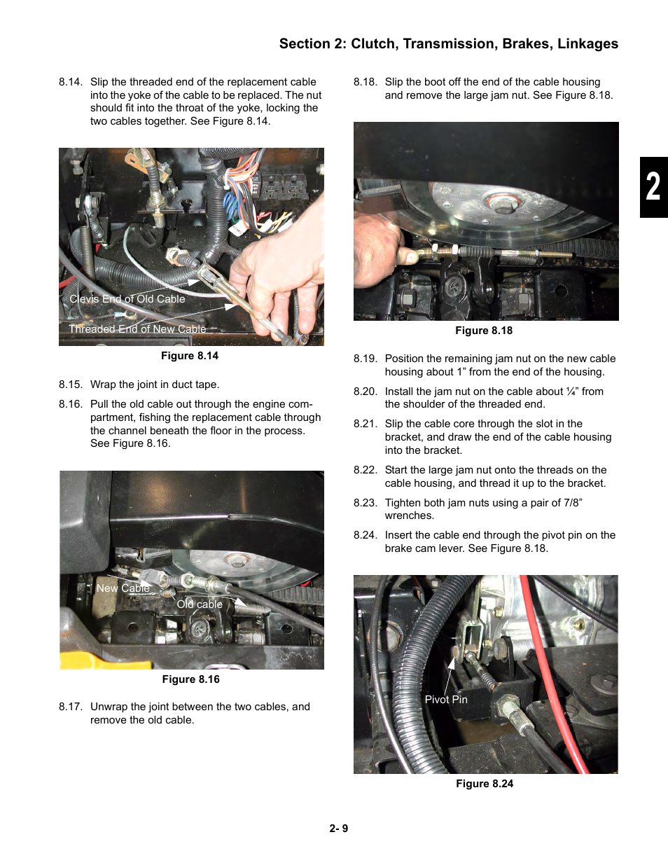 Front drive sprocket removal and replacement | Cub Cadet 6 x 4 Big Country User Manual | Page 18 / 121