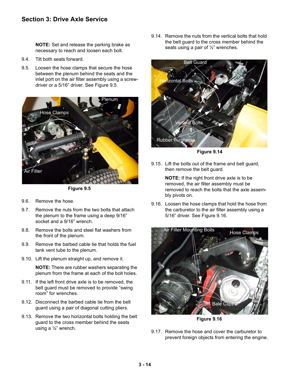 Steering rack removal and replacement | Cub Cadet 6 x 4 Big Country User Manual | Page 57 / 121