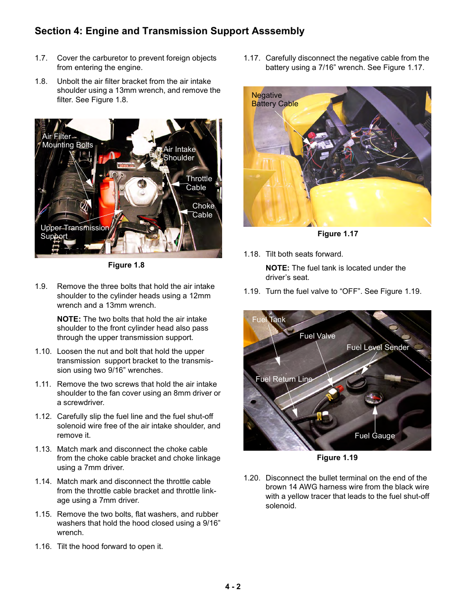 Cub Cadet 6 x 4 Big Country User Manual | Page 71 / 121