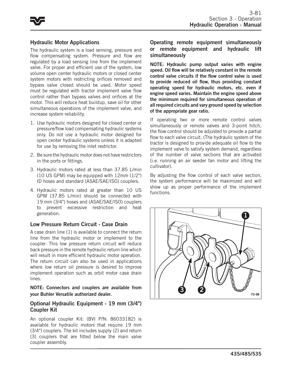 Buhler 535 User Manual | Page 110 / 249