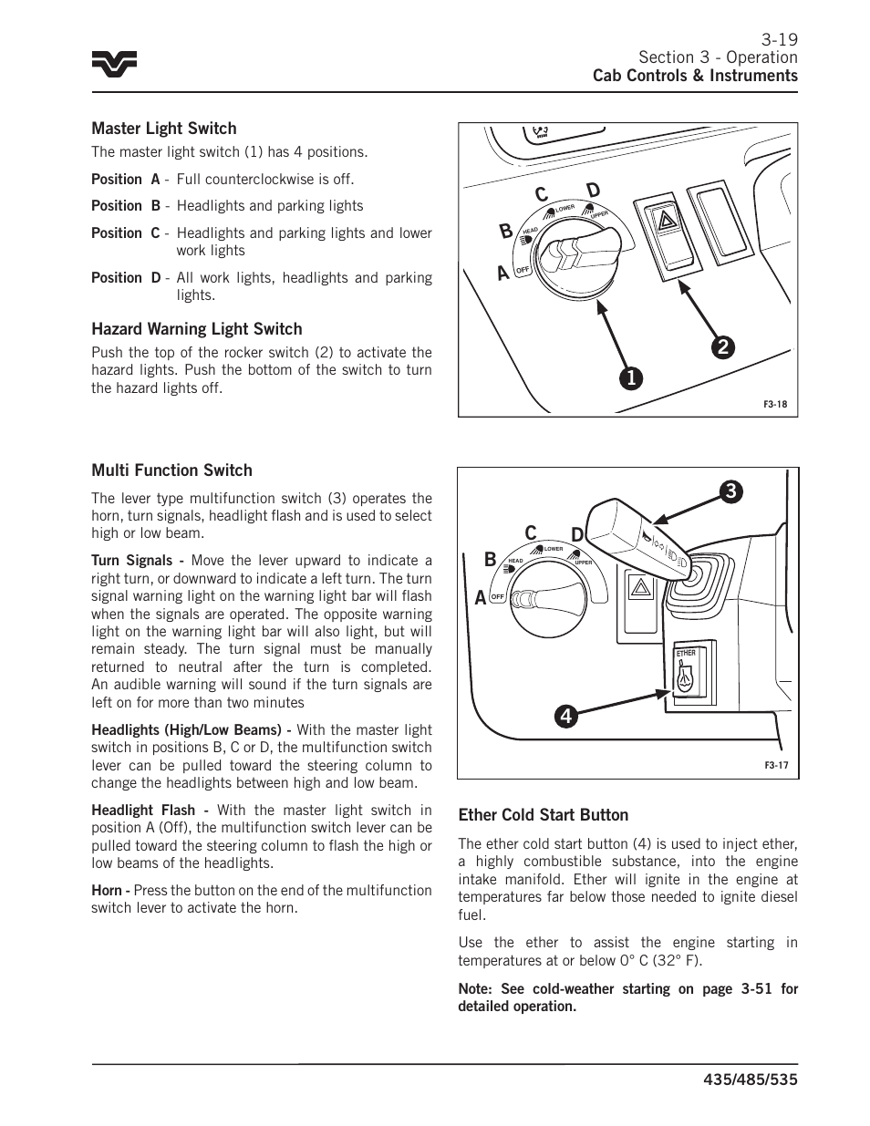 Ab c d, 34 a b c d | Buhler 535 User Manual | Page 48 / 249