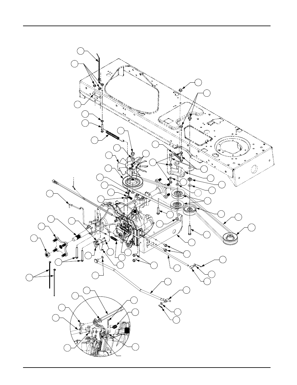 Drive system | Cub Cadet 1525 User Manual | Page 4 / 39