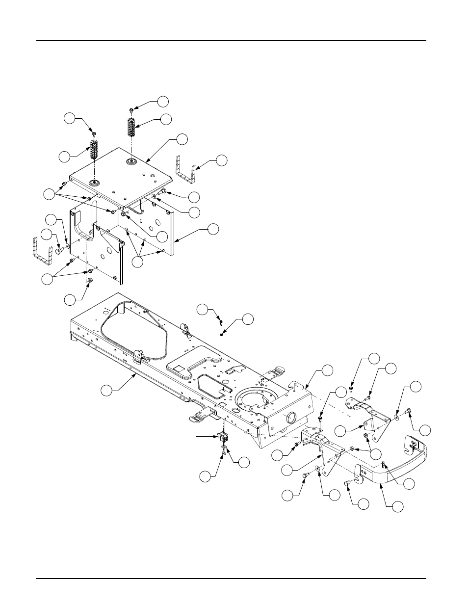 Frame | Cub Cadet 1525 User Manual | Page 8 / 39