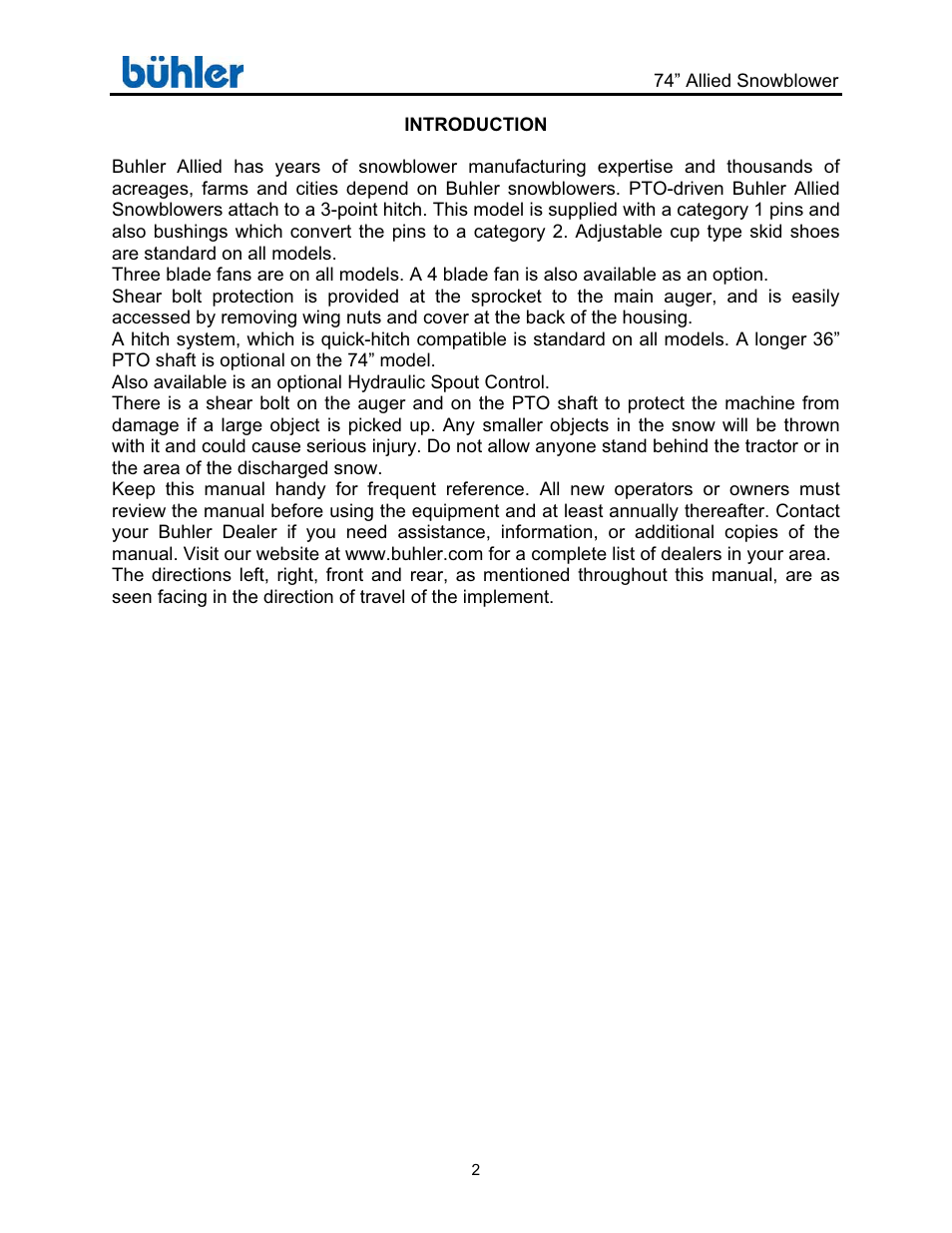 Buhler Allied FK331 User Manual | Page 5 / 28