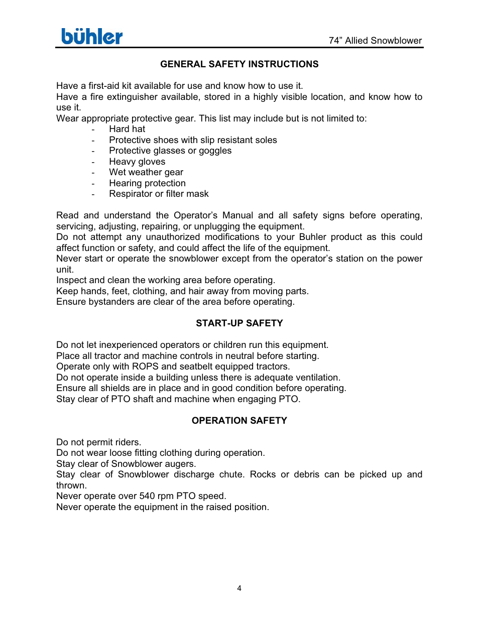 Buhler Allied FK331 User Manual | Page 7 / 28