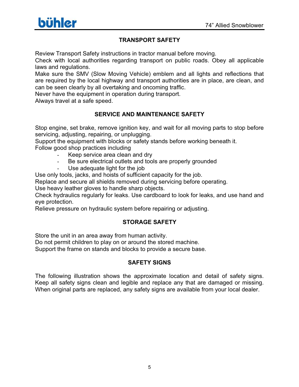 Buhler Allied FK331 User Manual | Page 8 / 28