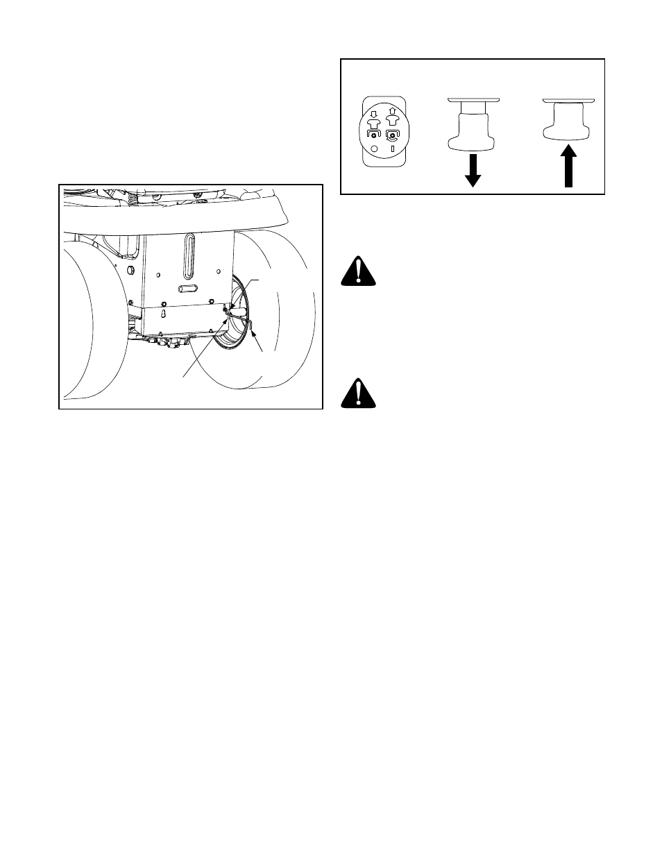 Moving the tractor manually, Engaging the pto, Mowing | Cub Cadet 1527 User Manual | Page 15 / 36