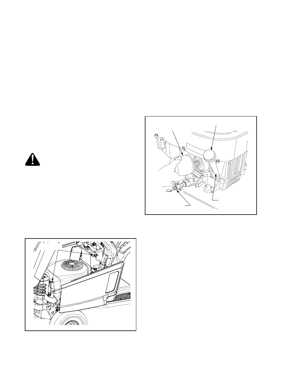 Changing the engine oil | Cub Cadet 1527 User Manual | Page 20 / 36