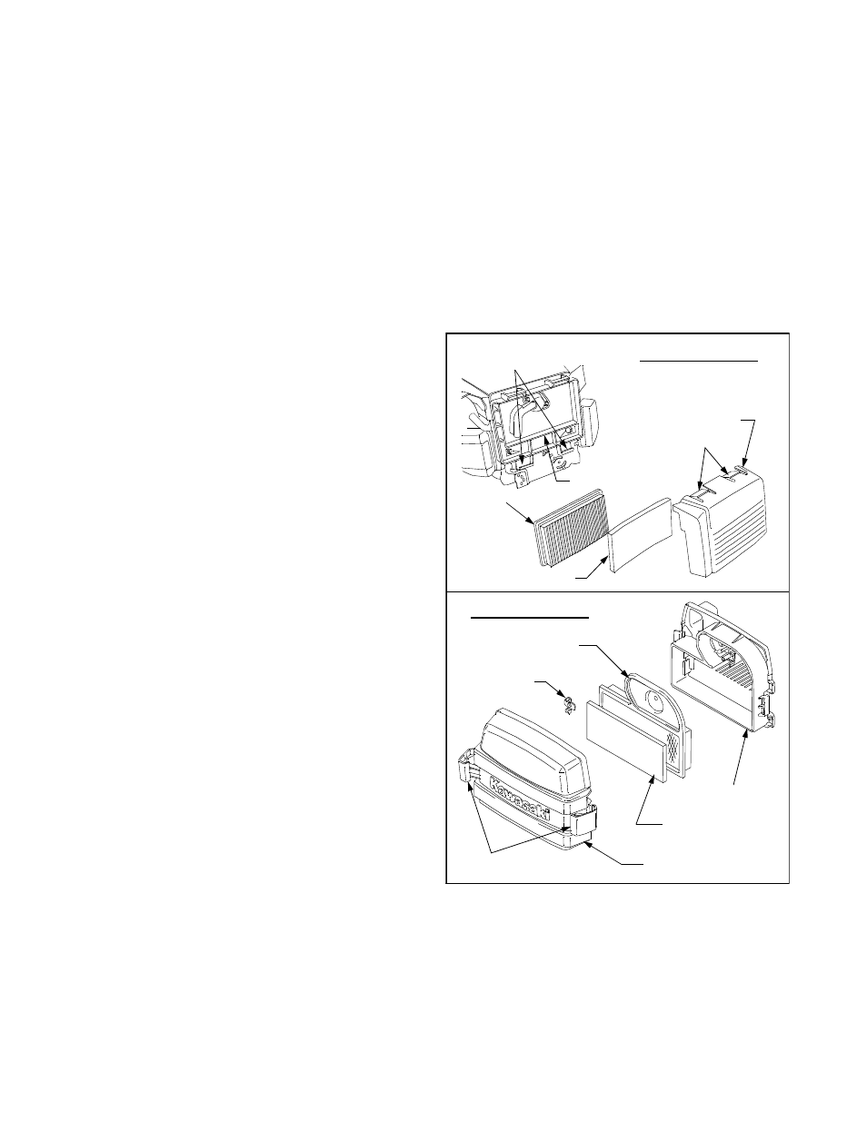 Air filter | Cub Cadet 1527 User Manual | Page 21 / 36