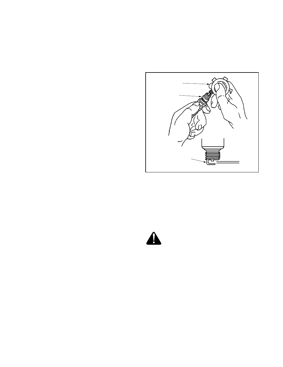 Spark plug, Fuel filter and pump | Cub Cadet 1529 User Manual | Page 22 / 36