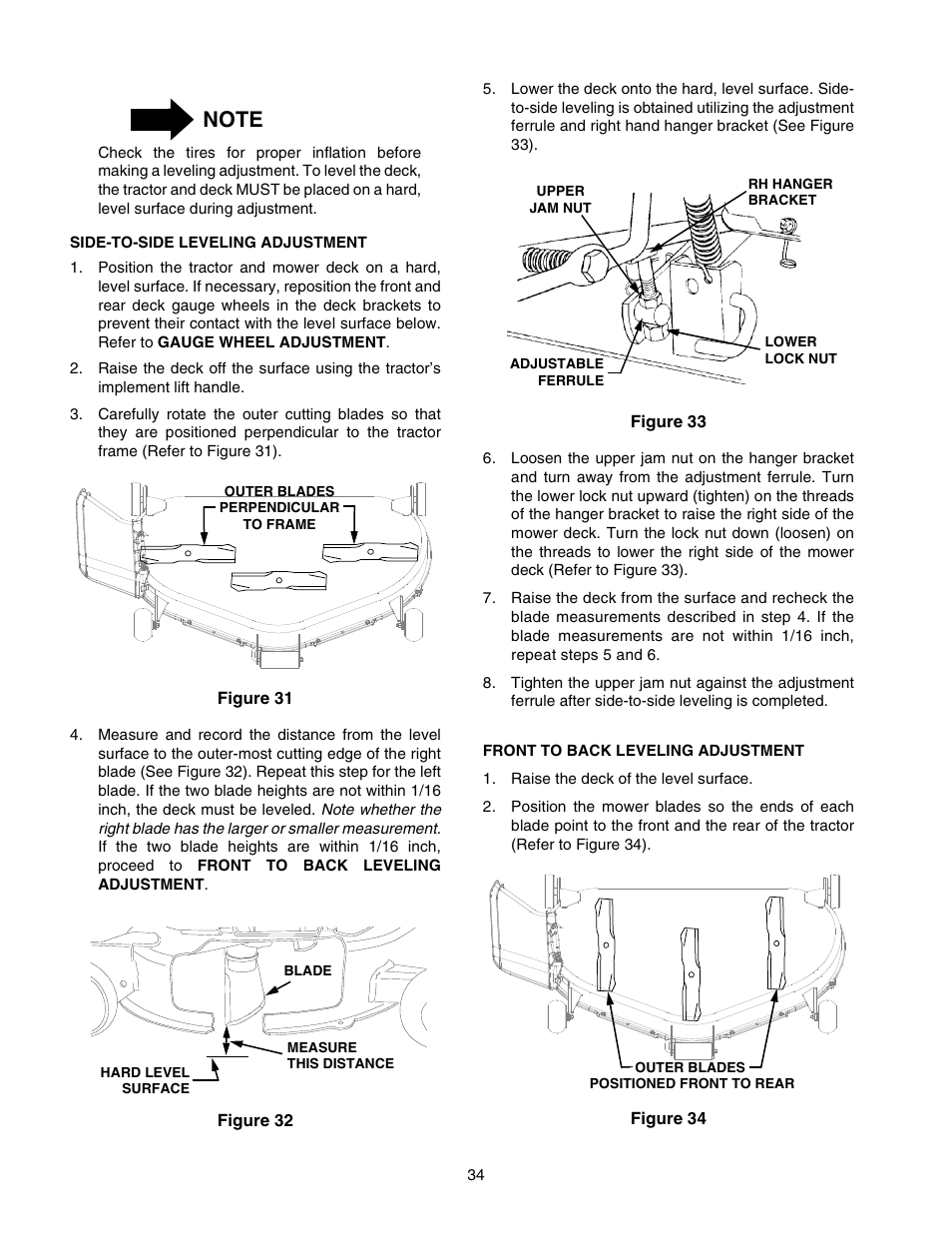 Cub Cadet 2518-44 User Manual | Page 34 / 60