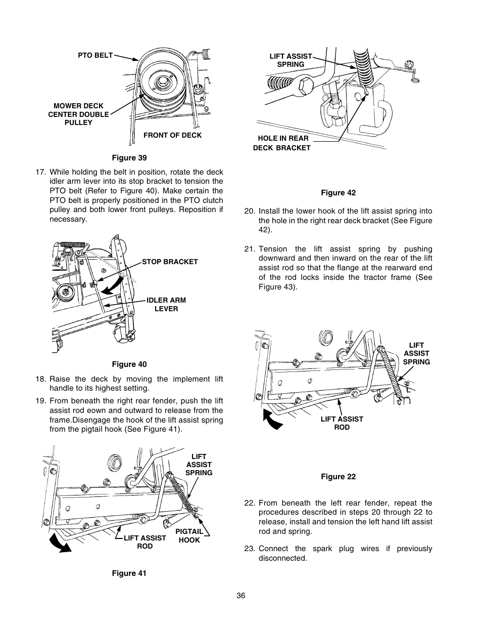 Cub Cadet 2518-48 User Manual | Page 36 / 60