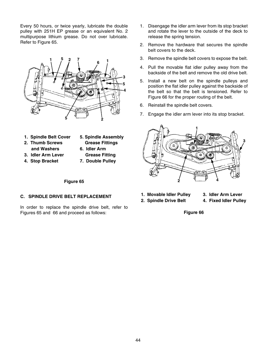 Cub Cadet 2518-48 User Manual | Page 44 / 60