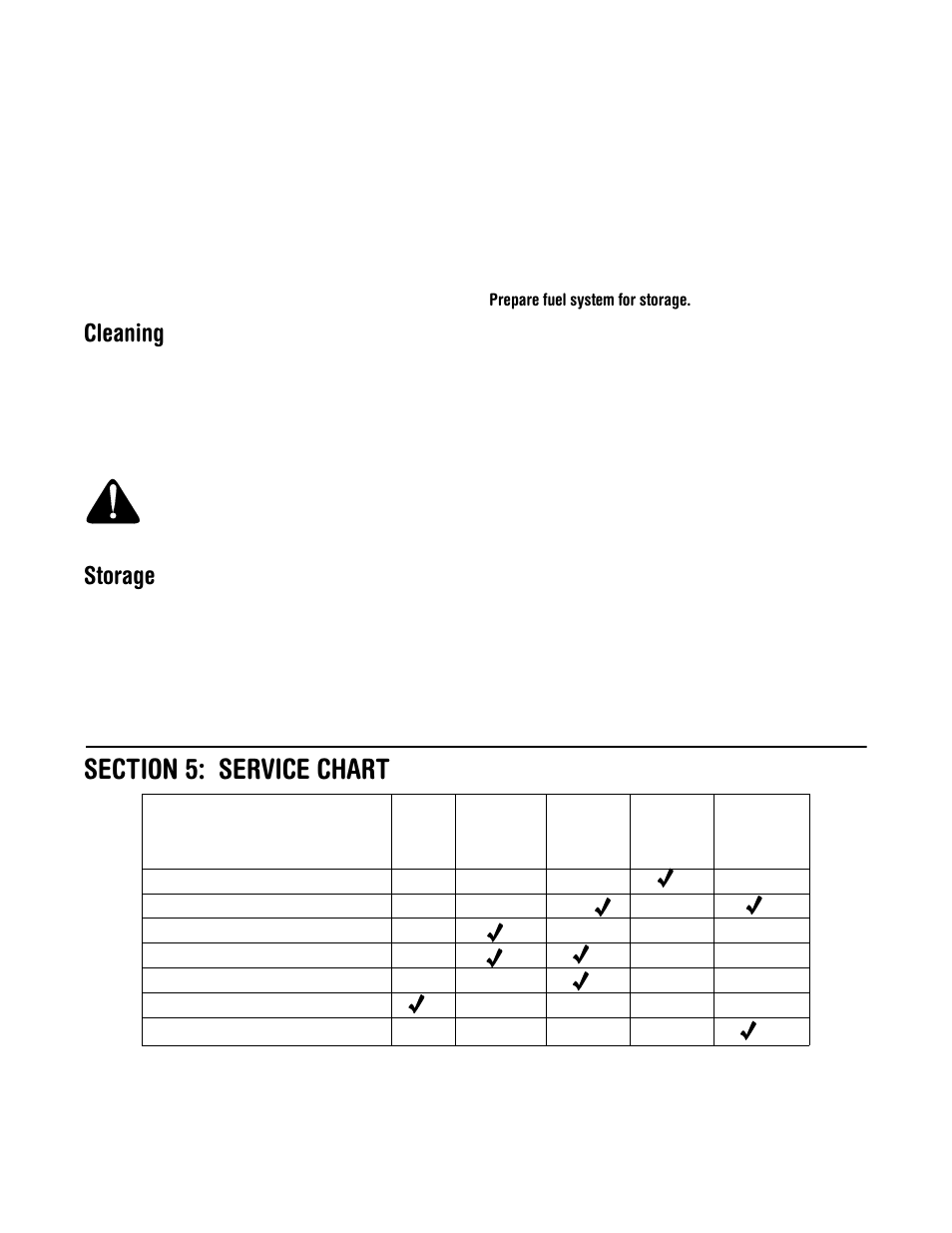 Cleaning, Storage | Cub Cadet 430d User Manual | Page 16 / 24
