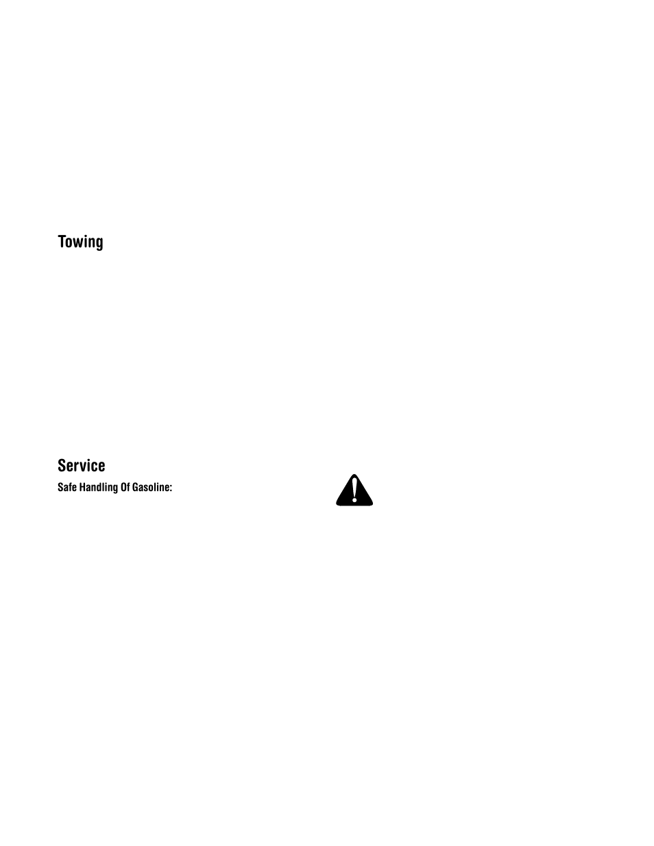 Towing, Service | Cub Cadet 430d User Manual | Page 5 / 24
