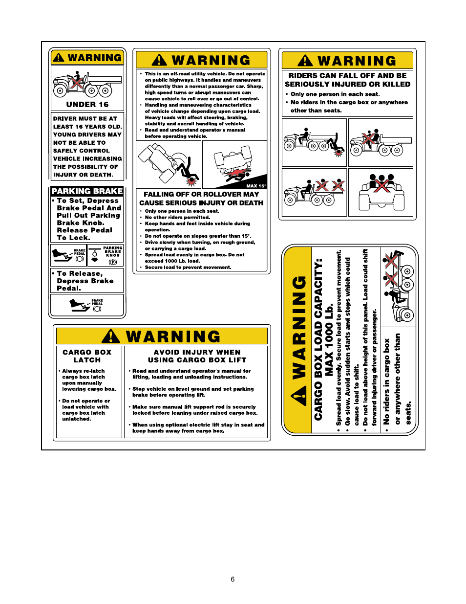 Cub Cadet 640 User Manual | Page 6 / 20