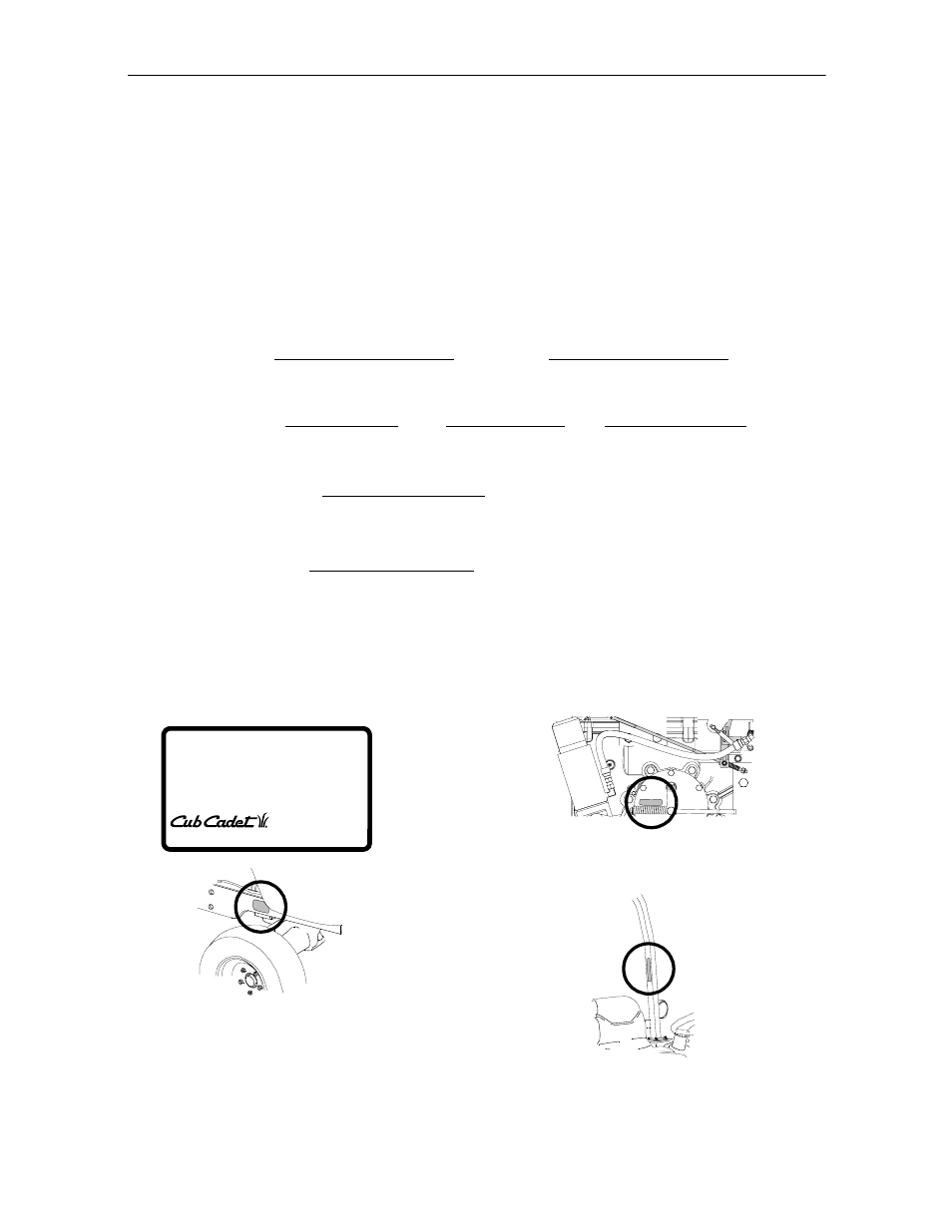 Recording model and serial number information | Cub Cadet 7264 User Manual | Page 3 / 52