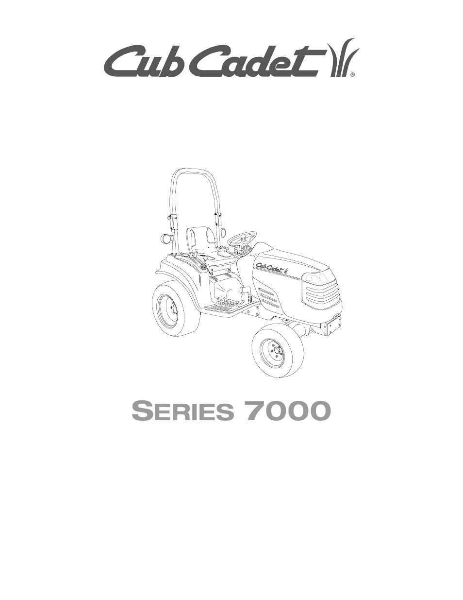 Cub Cadet 7284 User Manual | 89 pages
