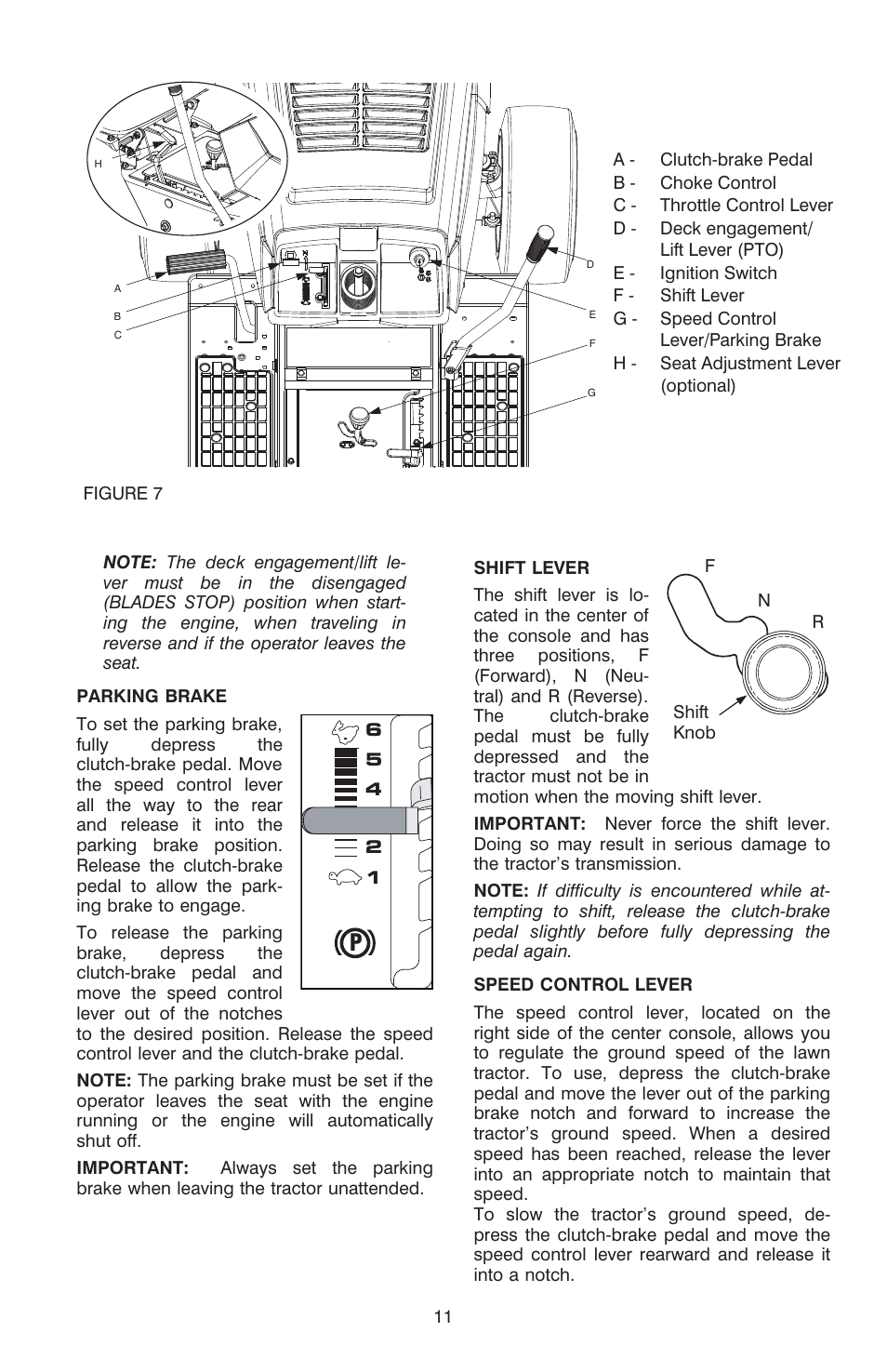 Cub Cadet C-155G User Manual | Page 11 / 28