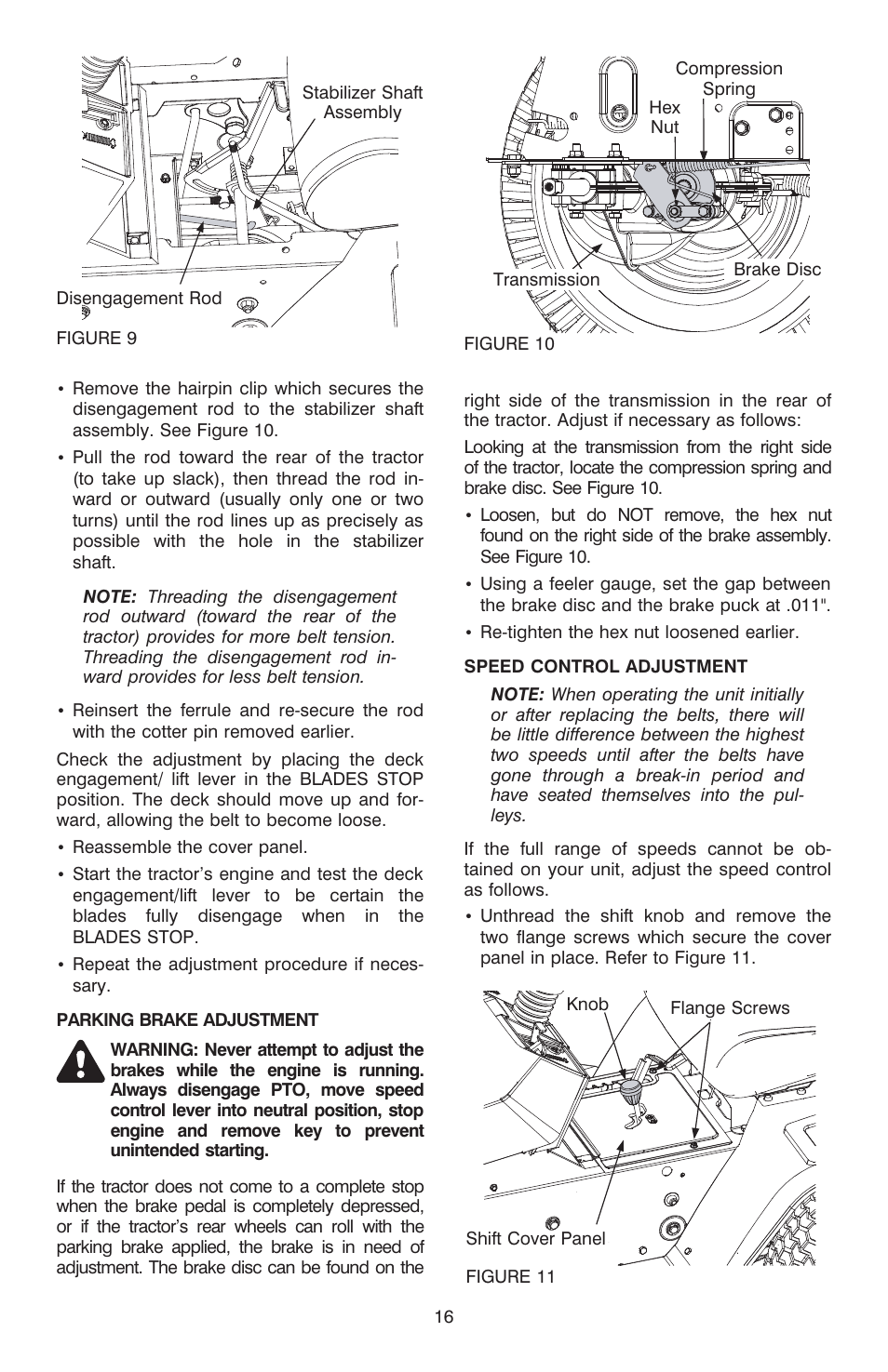 Cub Cadet C-155G User Manual | Page 16 / 28