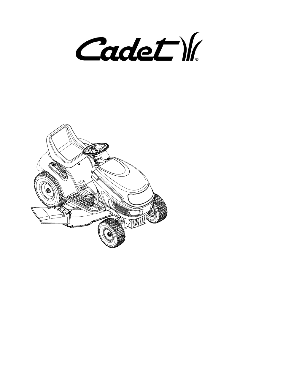 Cub Cadet CLT-160 User Manual | 29 pages