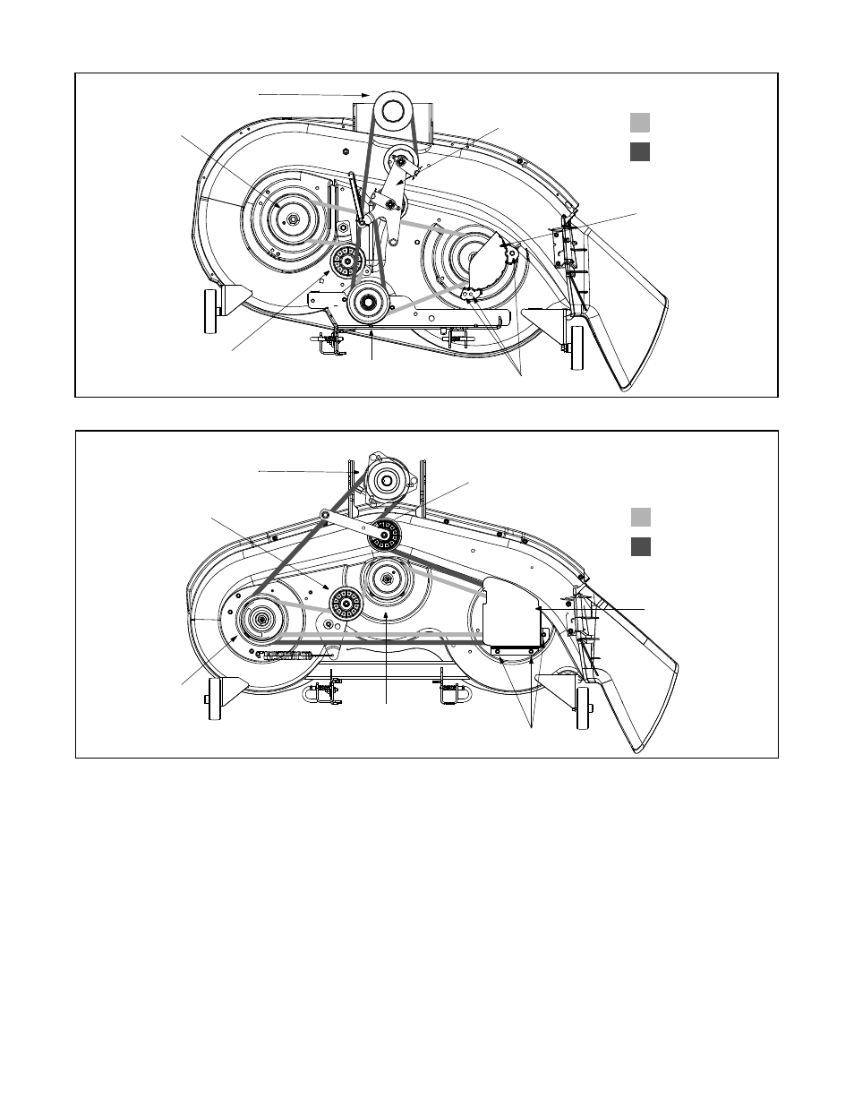 Models with manual pto, Models with electric pto | Cub Cadet CLT-160 User Manual | Page 25 / 29