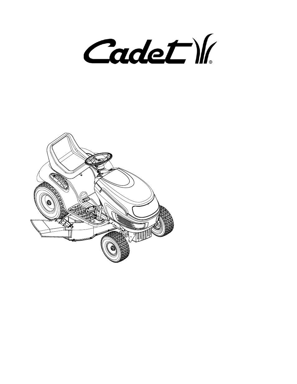 Cub Cadet CLT-180 User Manual | 30 pages