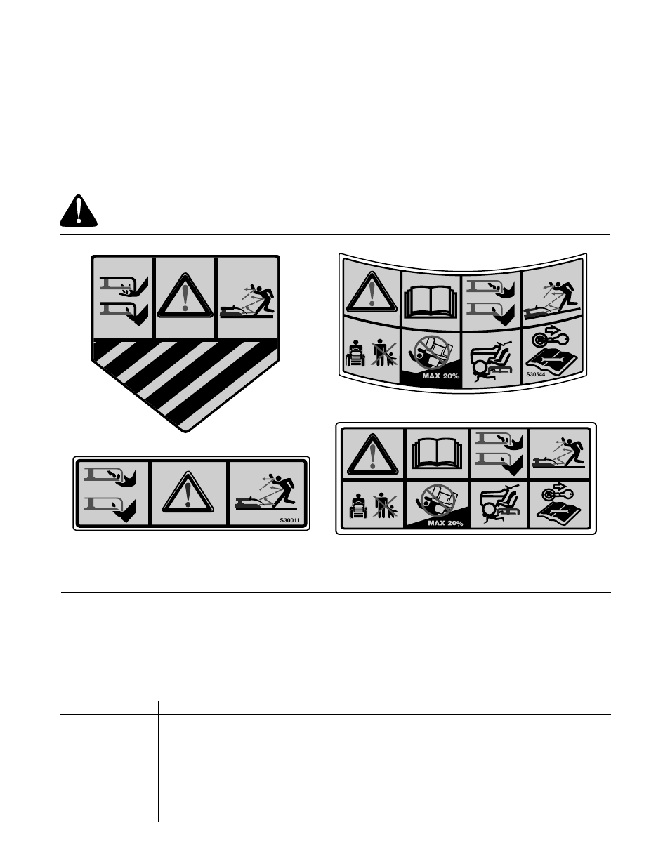 Warning | Cub Cadet CLT-180 User Manual | Page 6 / 30