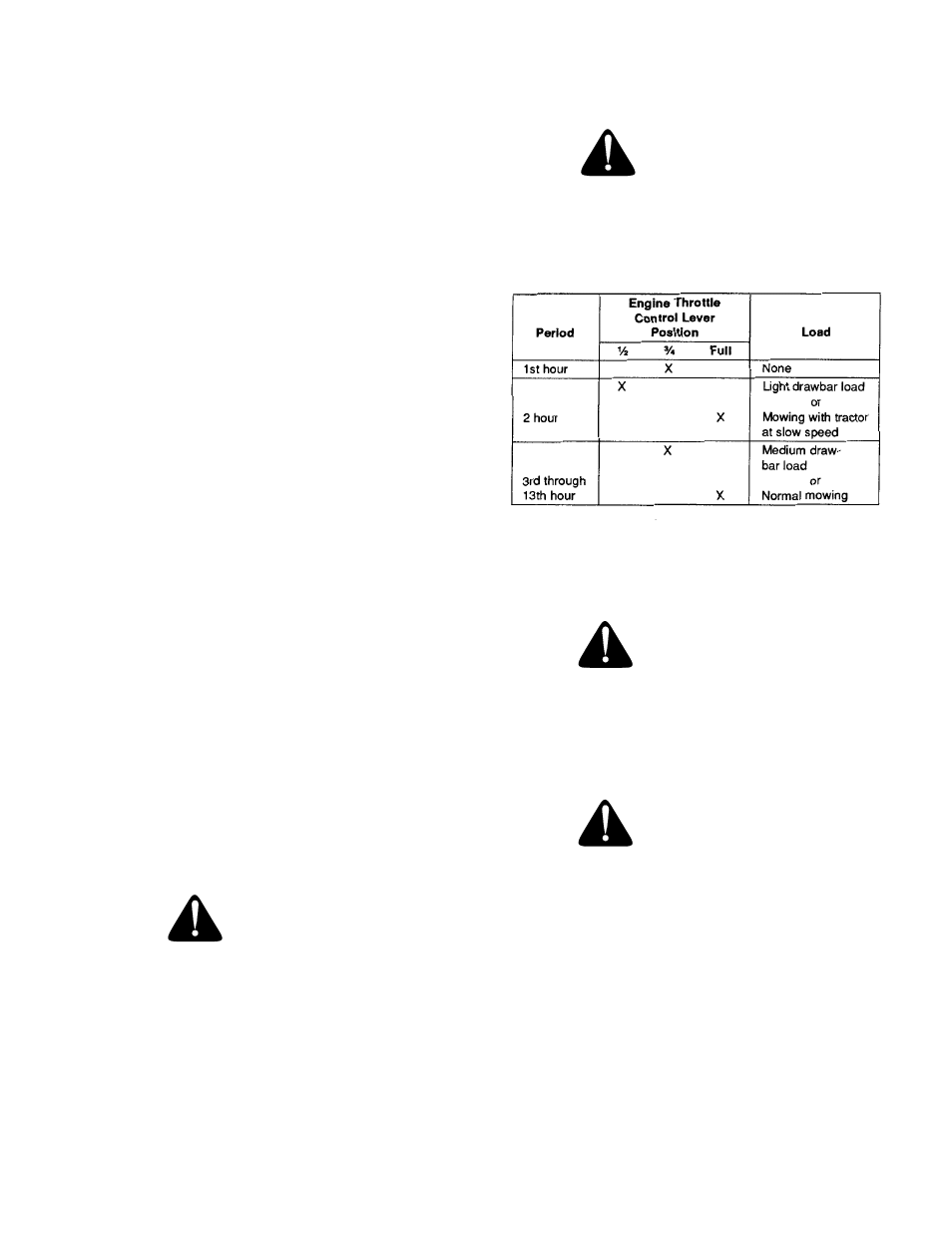 Caution, Warning | Cub Cadet GT-2186-44 User Manual | Page 15 / 60