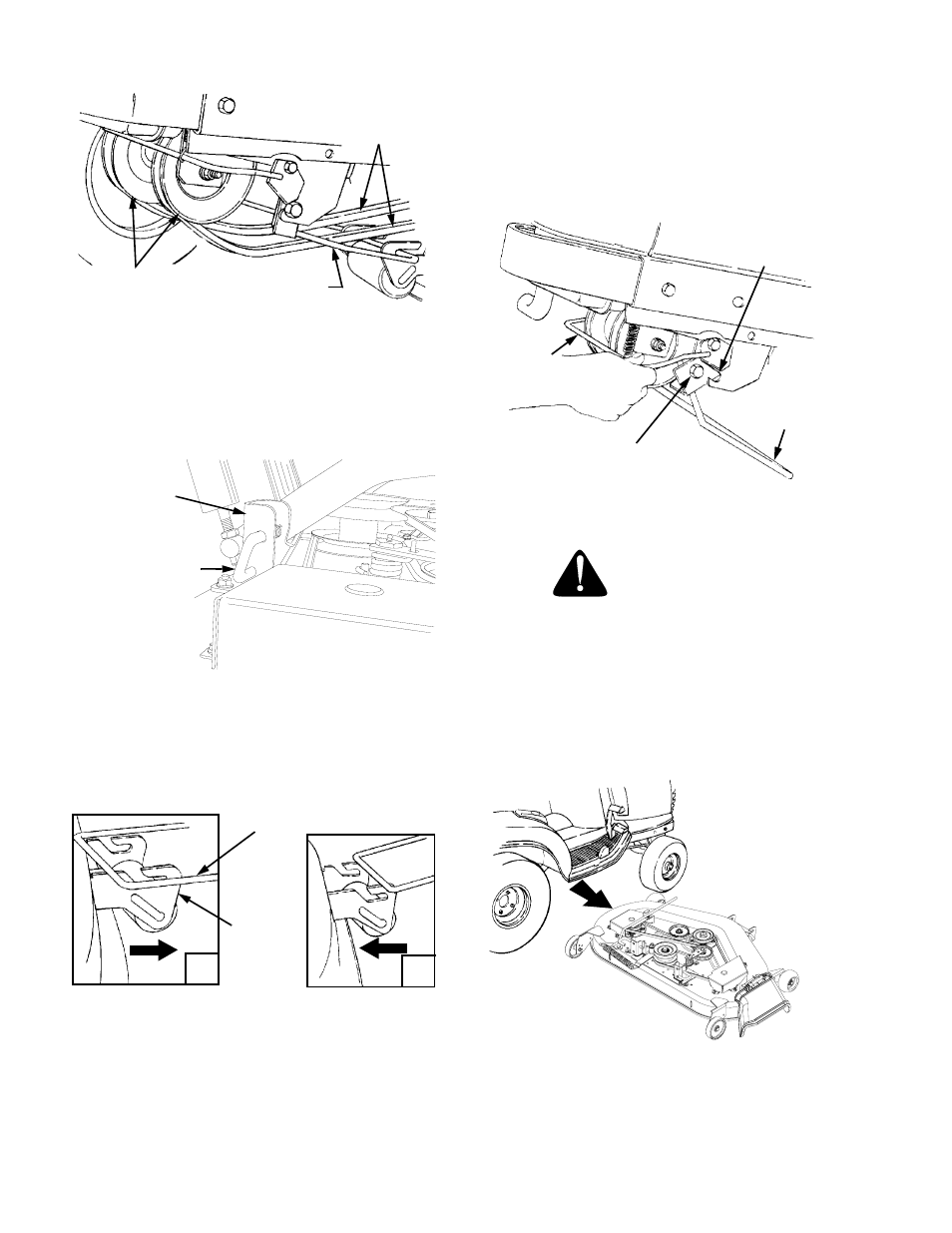 Caution | Cub Cadet GT-2186-44 User Manual | Page 38 / 60