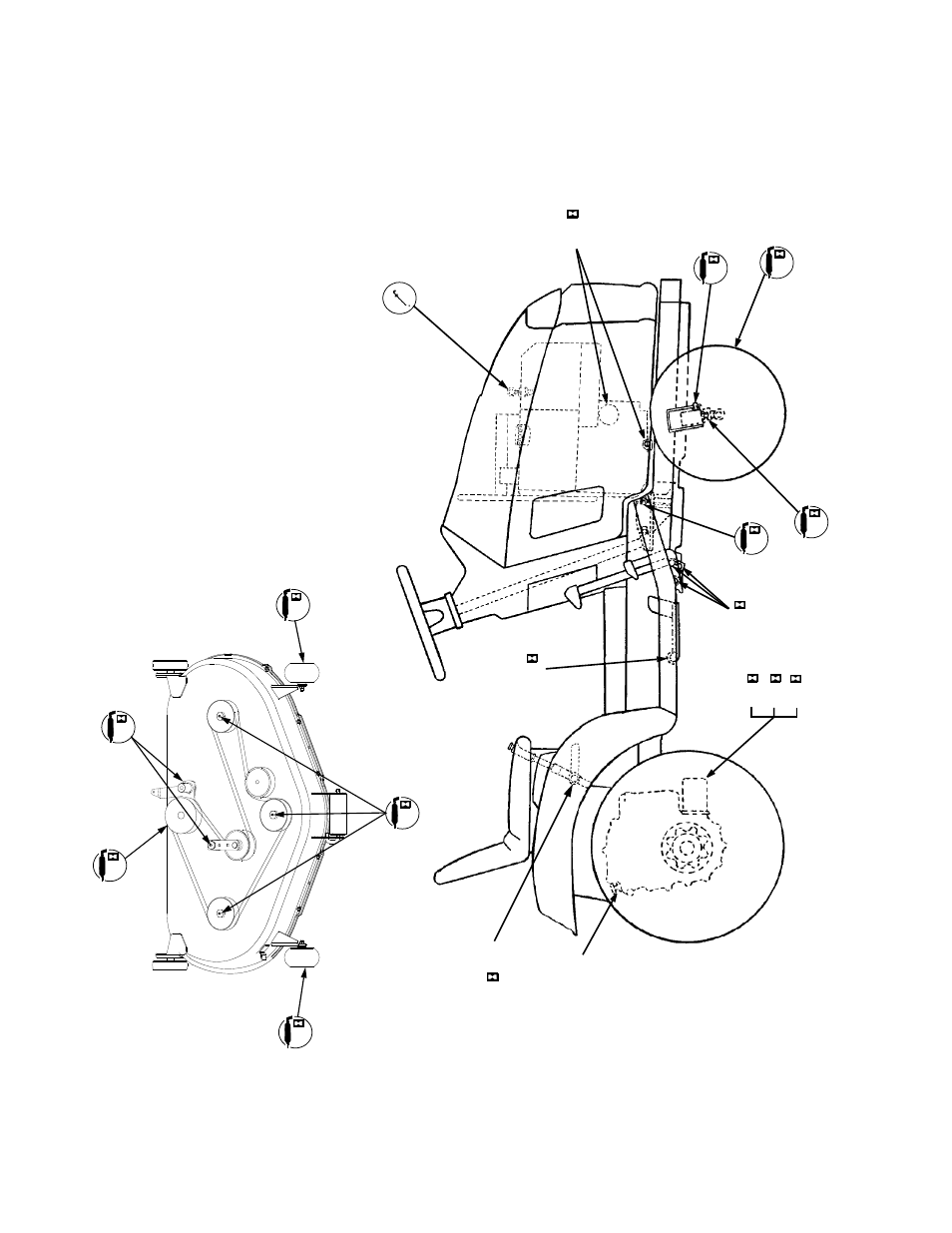 Lubrication guide | Cub Cadet GT-2186-44 User Manual | Page 54 / 60