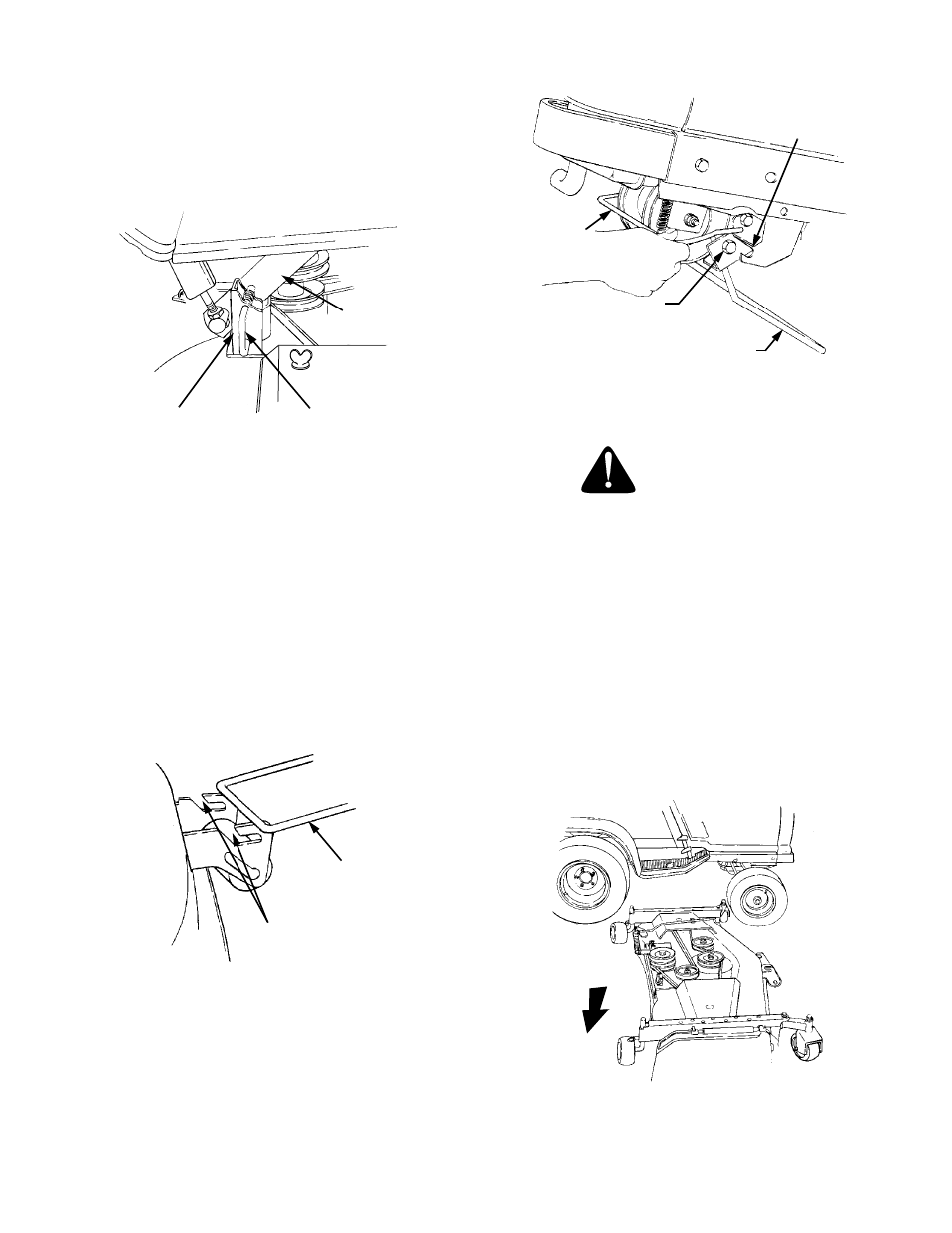 Caution | Cub Cadet GT-2186-48 User Manual | Page 39 / 60