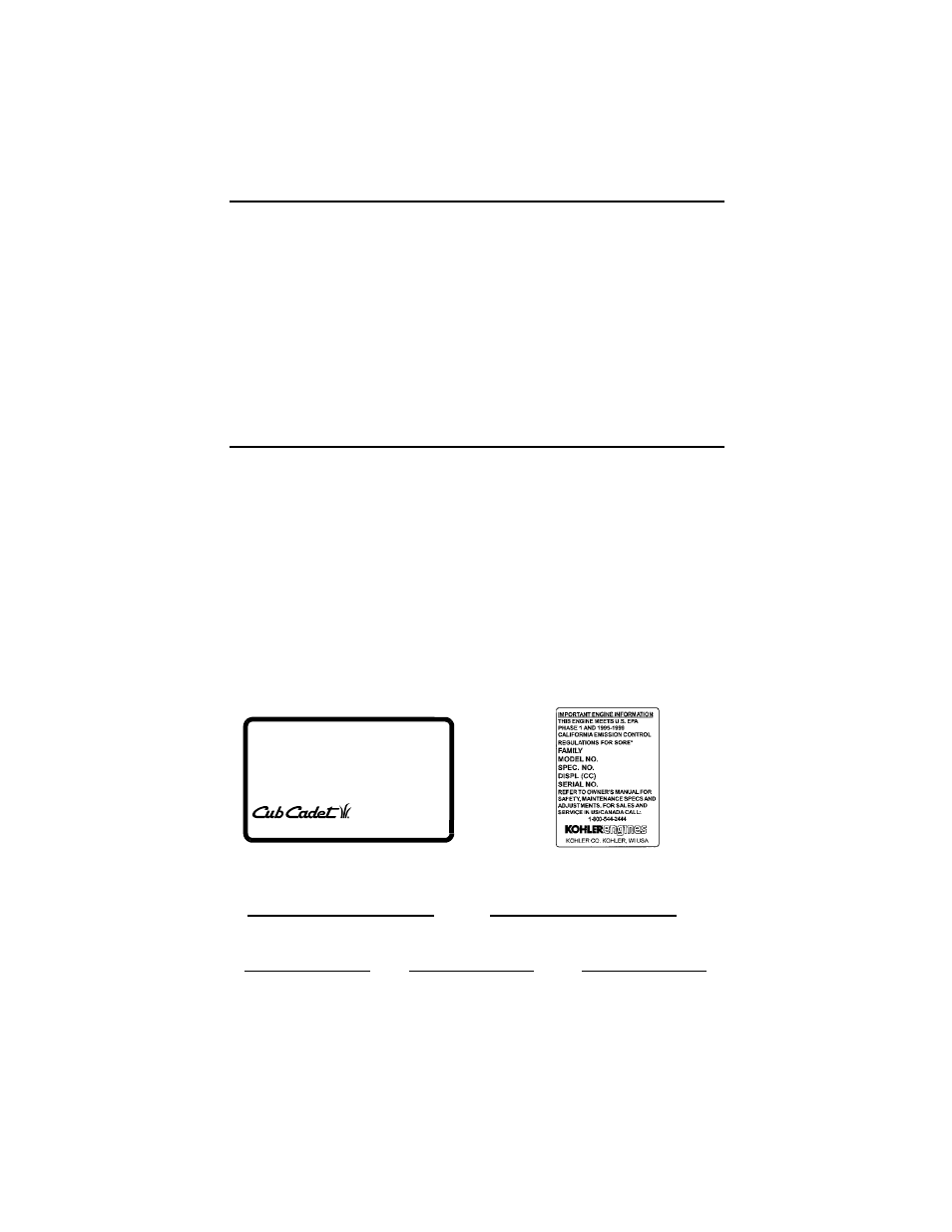 Cub Cadet GT-3235 User Manual | Page 7 / 44