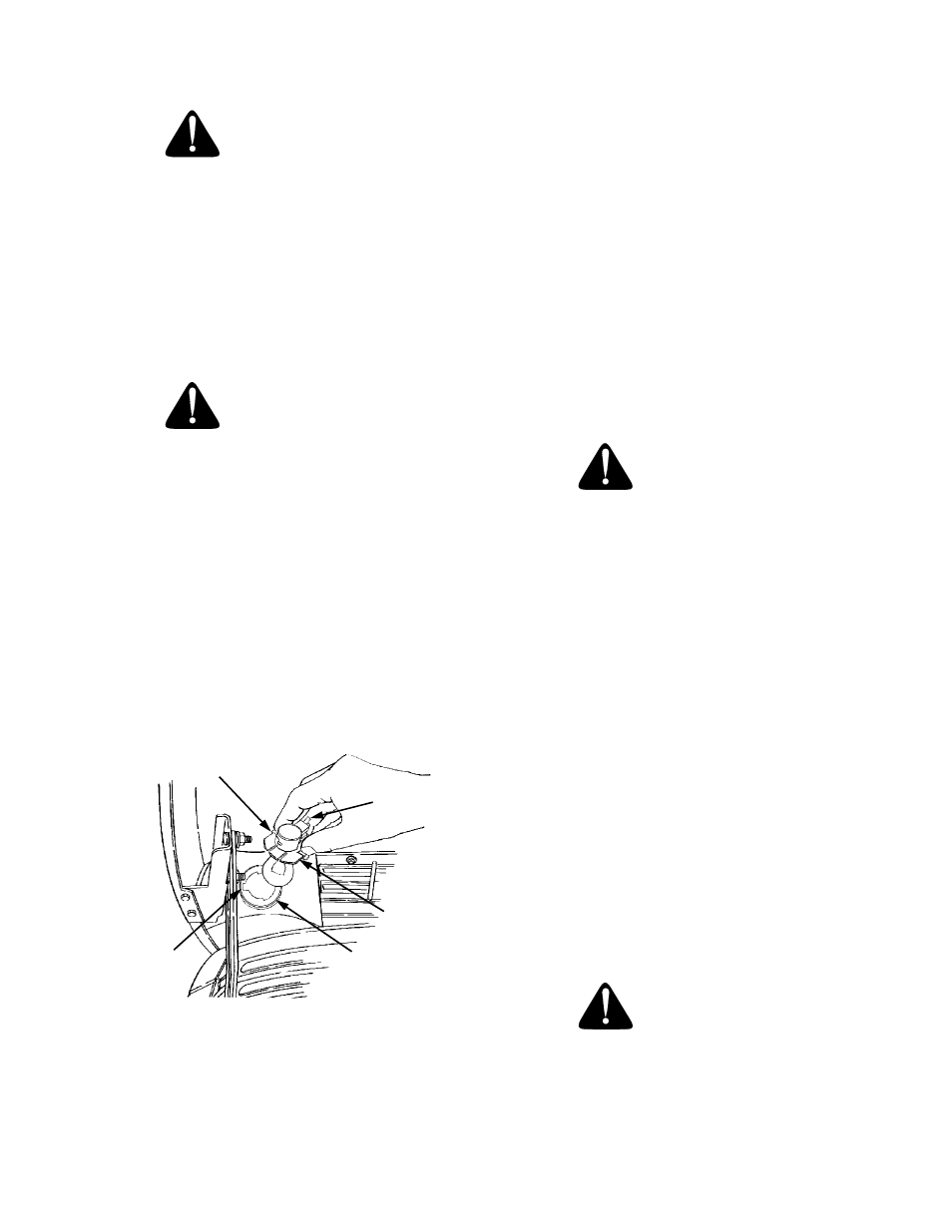 Warning, Danger | Cub Cadet LT-2180 User Manual | Page 30 / 60
