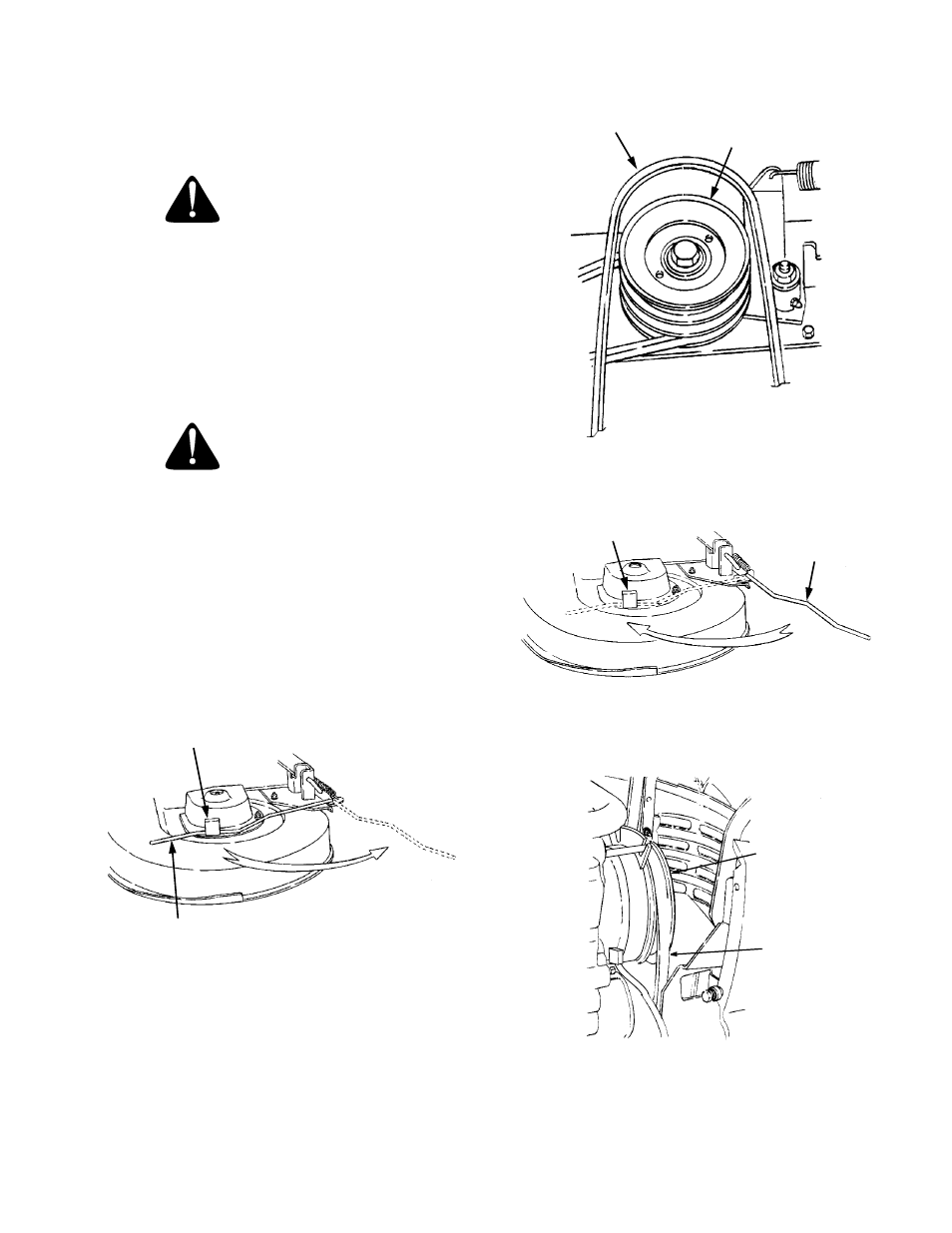 Warning | Cub Cadet LT-2180 User Manual | Page 37 / 60