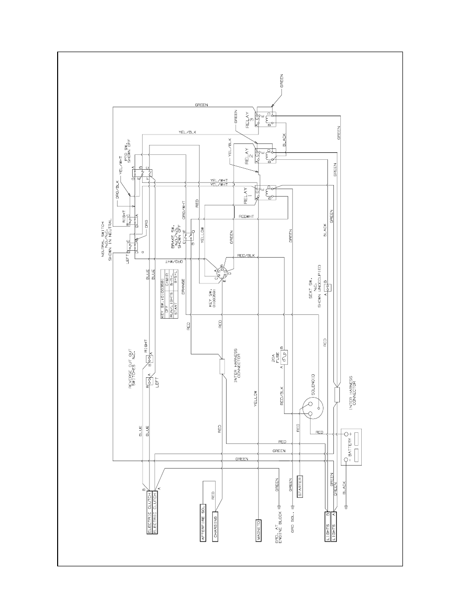 Wiring diagram | Cub Cadet Z-force User Manual | Page 26 / 28