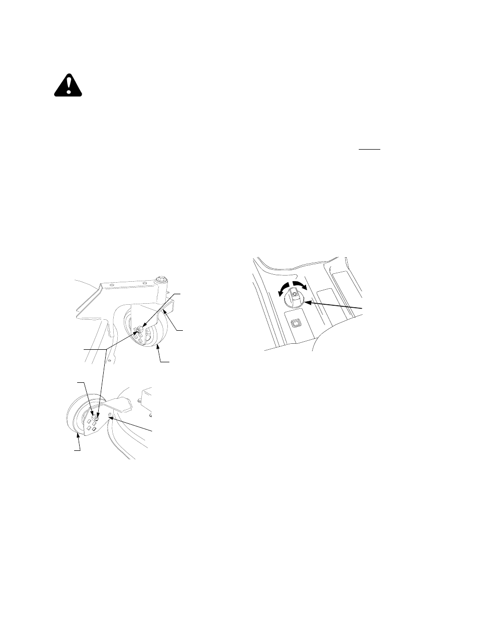 Warning | Cub Cadet 190-209-100 User Manual | Page 14 / 20