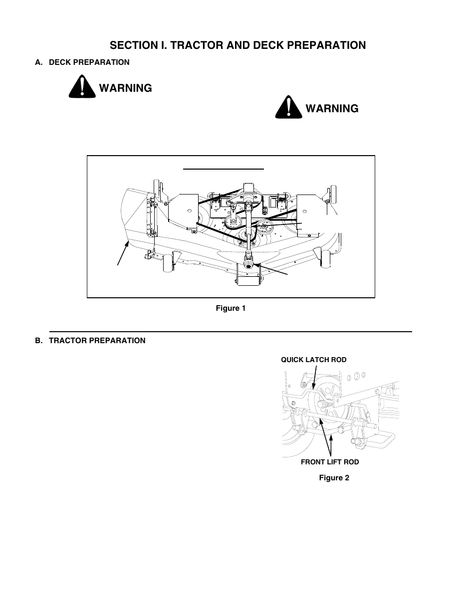 Warning | Cub Cadet 190-394-100 User Manual | Page 6 / 20