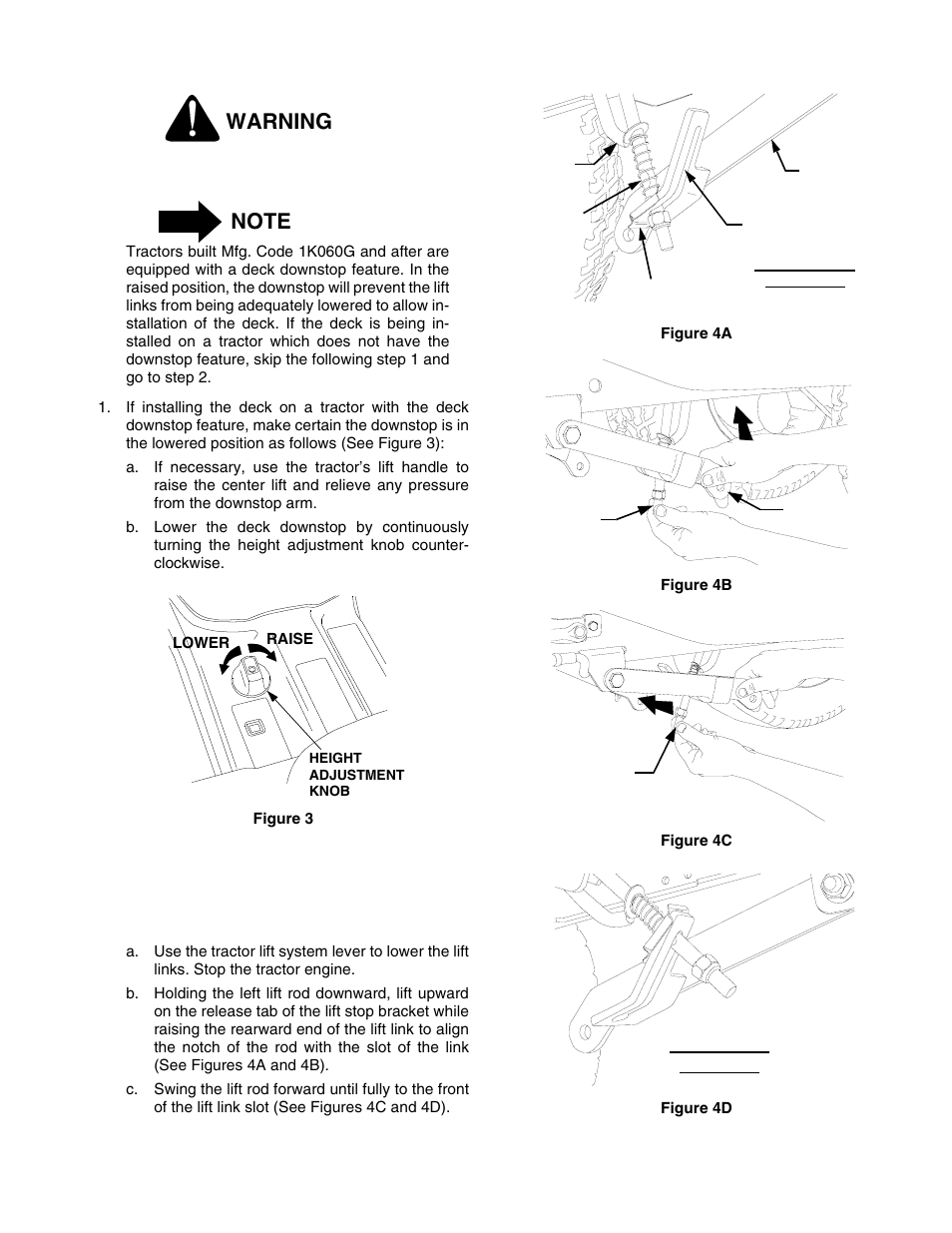 Warning | Cub Cadet 190-394-100 User Manual | Page 7 / 20