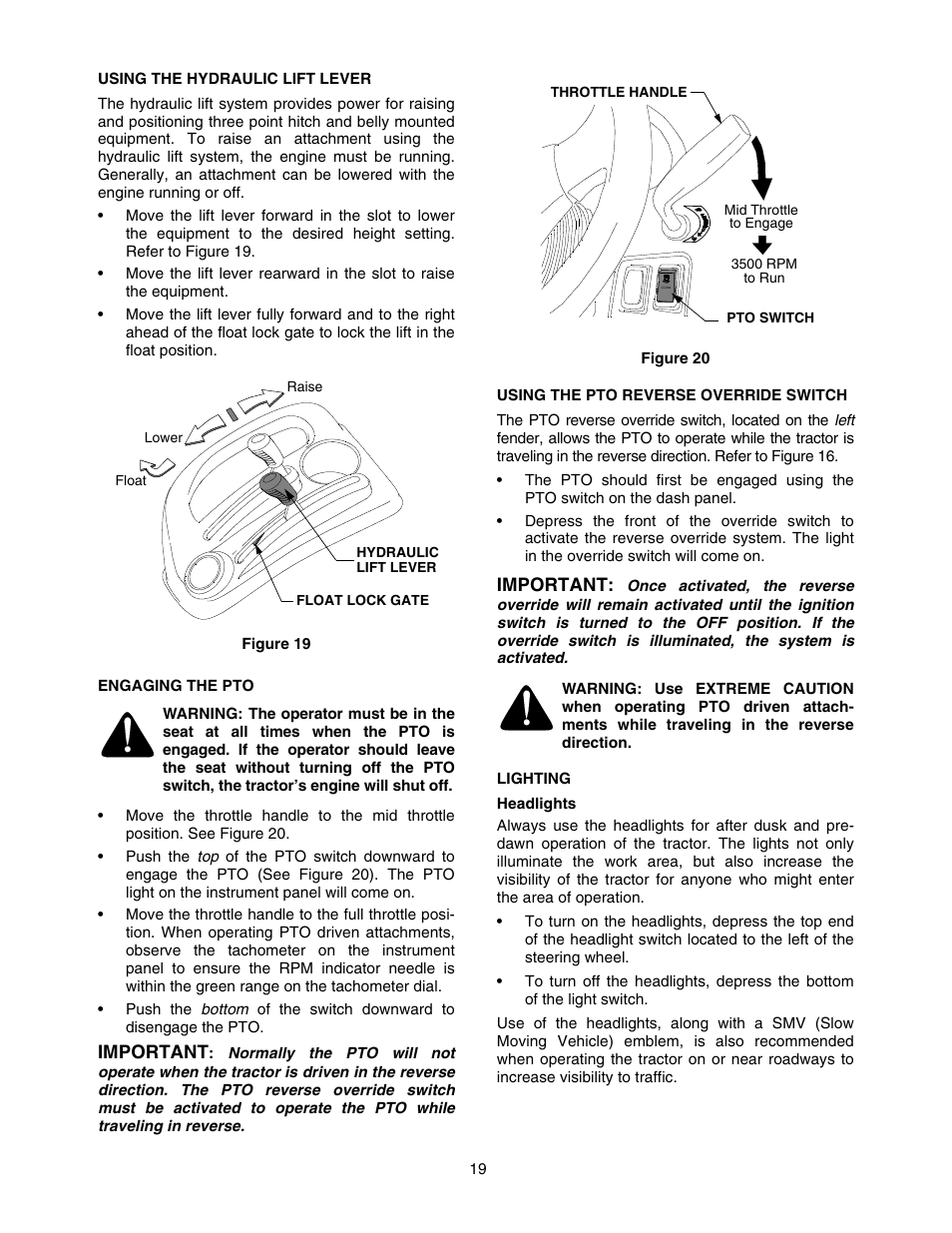 Cub Cadet 5234 User Manual | Page 19 / 48