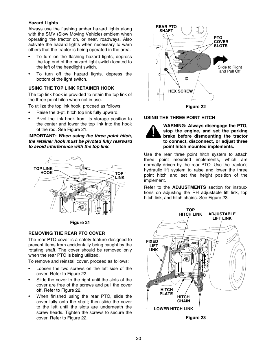 Cub Cadet 5234 User Manual | Page 20 / 48