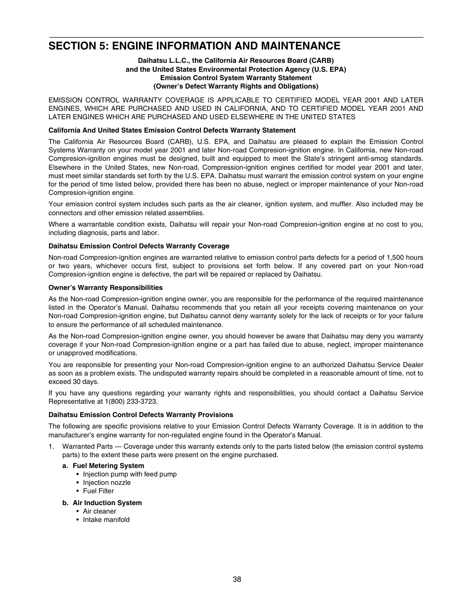 Cub Cadet 5234 User Manual | Page 38 / 48