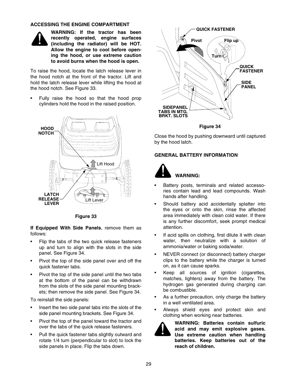 Cub Cadet 5252 User Manual | Page 29 / 48