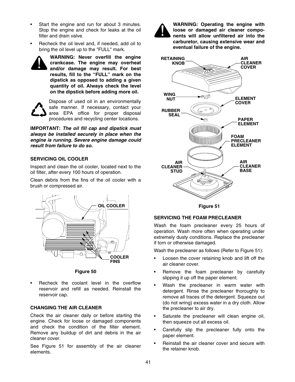 Cub Cadet 5252 User Manual | Page 41 / 48