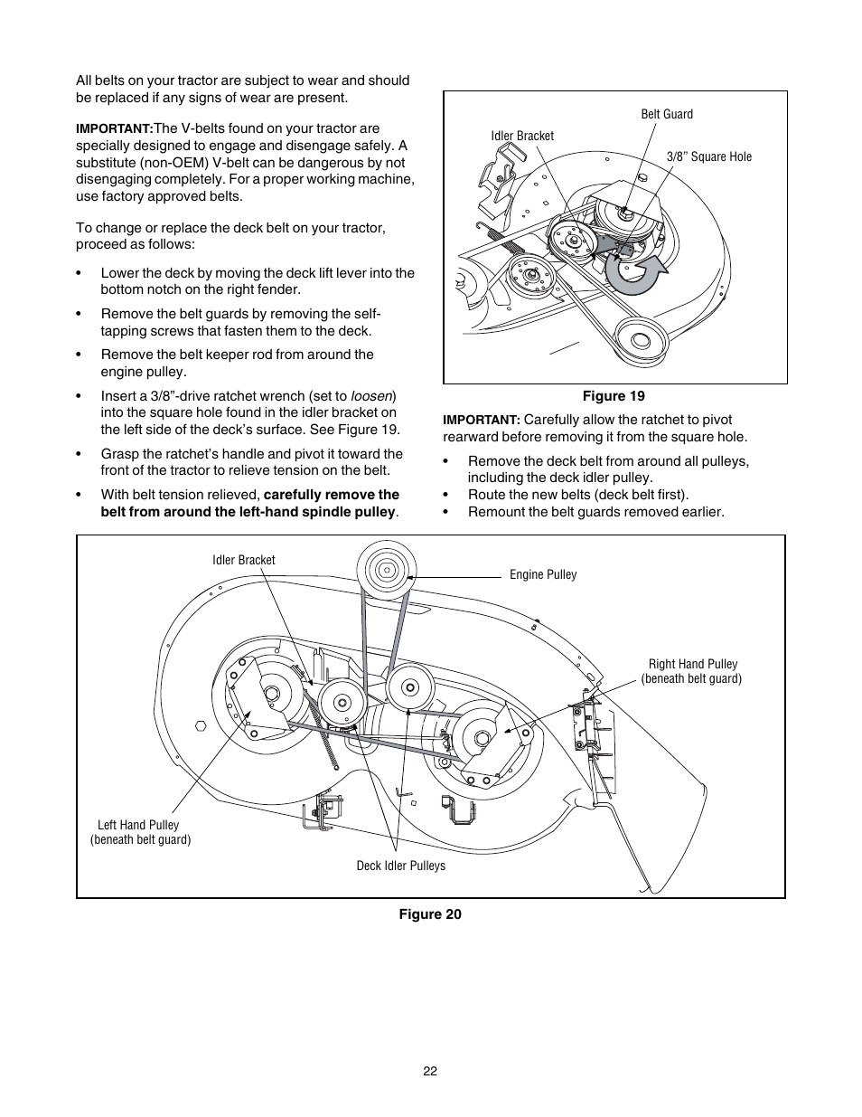 Figure 20 | Cub Cadet CLT-538 User Manual | Page 22 / 25