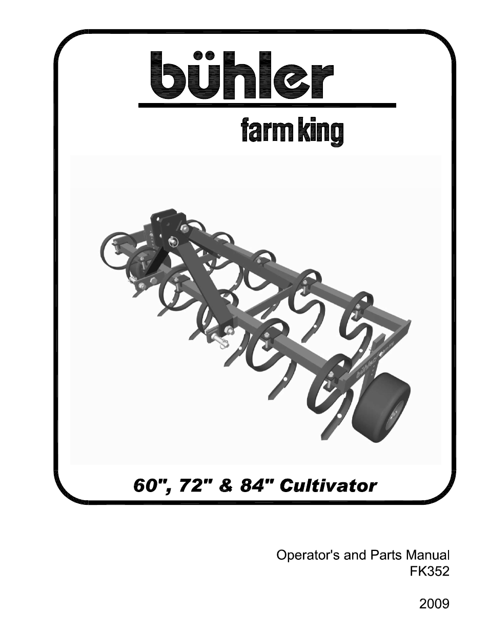 Buhler FK352 User Manual | 20 pages