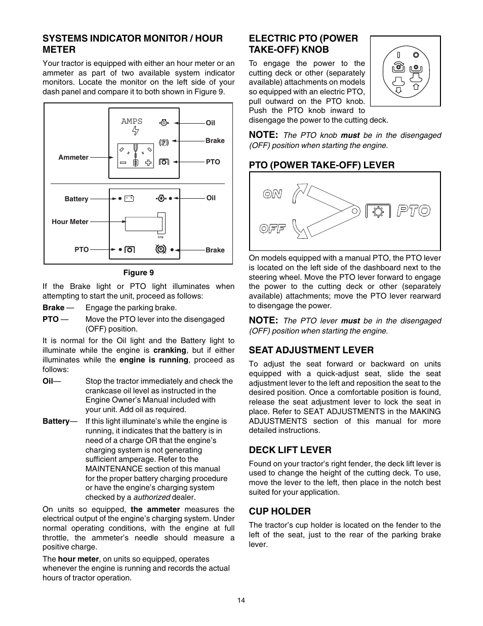 Cub Cadet CLT-542H User Manual | Page 14 / 29
