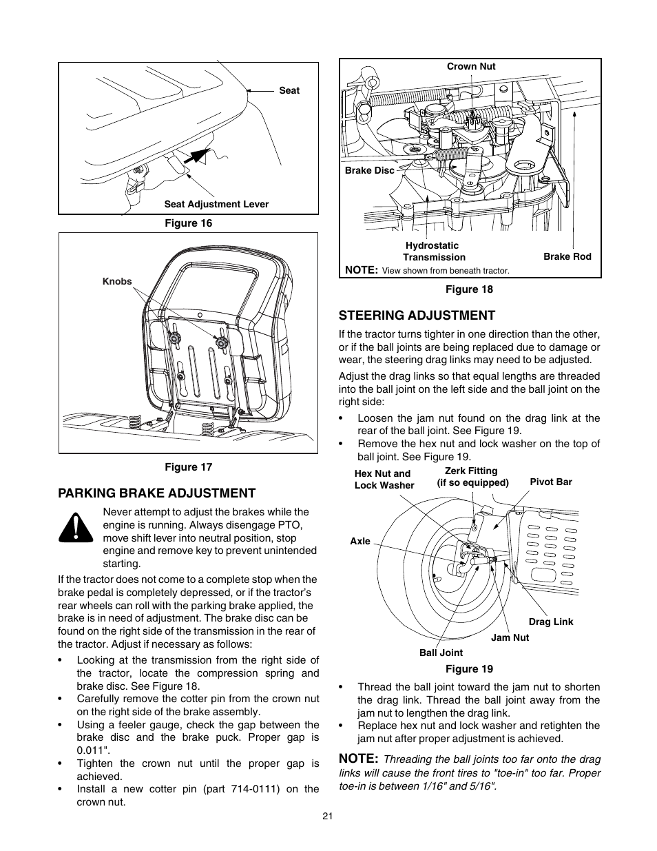 Figure 20 | Cub Cadet CLT-542H User Manual | Page 21 / 29