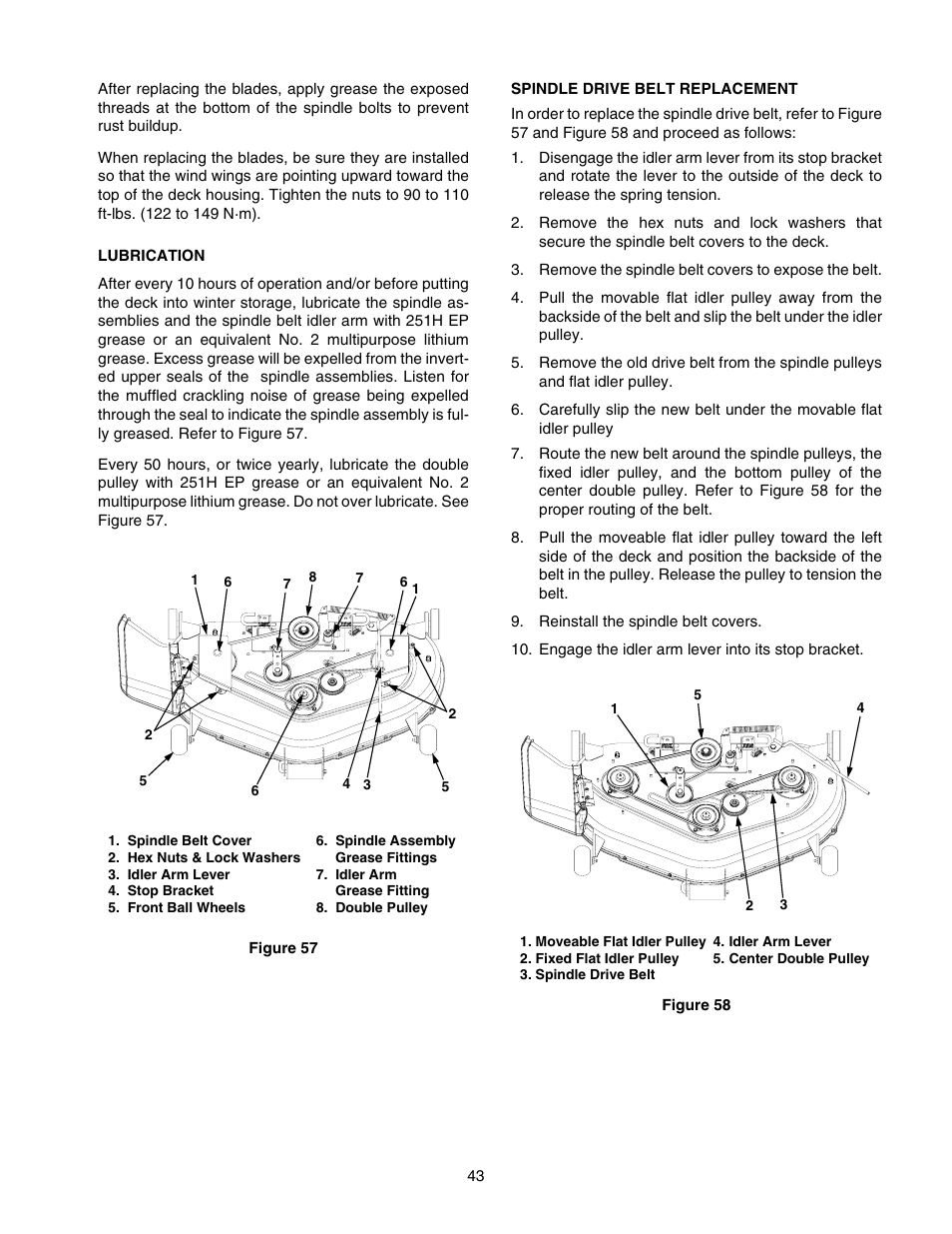 Cub Cadet GT-2544 User Manual | Page 43 / 60