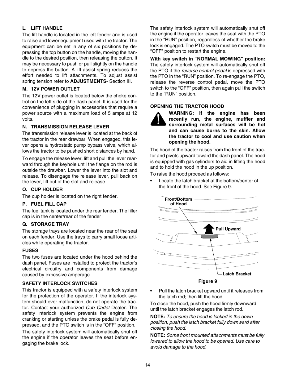 Cub Cadet GT-2544 User Manual | Page 14 / 56